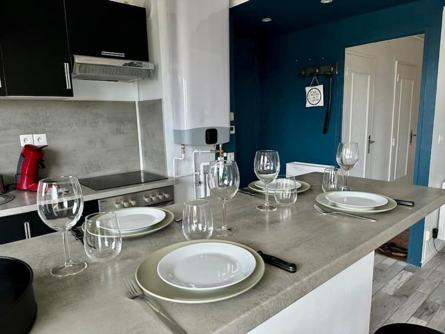 Centre Ville Dijon Wilson *Chez Charles* 2Ch Εξωτερικό φωτογραφία